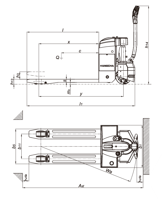 鋰電電動拖板車